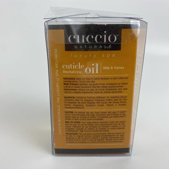 Cuccio Naturale Revitalizing Cuticle Oil Milk & Honey 2.5 oz - Picture 2 of 3